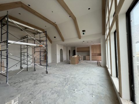 Interior Progress